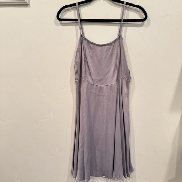 Satin Slip Dress Sleeveless Casual Party Cocktail Dress sz M - Picture 3 of 8